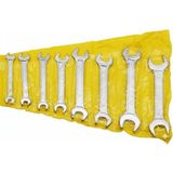 Hsc Bilişim 8 Parça Anahtar Takımı Seti Ağzı Açık Çift Taraflı 6-22MM 6X7-8X9-10X11-12X13-14X15-16X17-18X19-20X