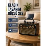 Hsc bilişim Ahşap Dokulu Müzik Kutusu – Led Tasarımıyla Ses