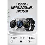 Hsc Bilişim Akıllı Saat Amoled Ekran Bluetooth Bağlantılı Sesli Görüşme Nabız Ölçer - 35 - 48 mm - Dijital