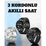 Hsc Bilişim Akıllı Saat Arama Cevaplayan Titreşim Özelliğiyle Bildirim Görebilen - 35 - 48 mm - Dijital
