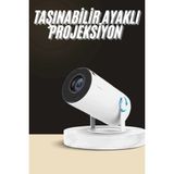 Hsc Bilişim Ayaklı Projeksiyon Taşınabilir Mini Projektör Sinema Projektörü Android