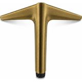 Hsc Bilişim Aydos 15 cm Mat Antik Sarı Metal Mobilya Ayağı Koltuk Sehpa Dolap Dayanıklı Şık Tasarım - 001-Renkli