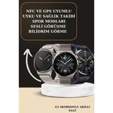 Hsc Bilişim Aynalı Bluetooth Kulaklık Yeni Nesil Akıllı Saat Titreşimli Nabız Ölçer Spor Modları - 00-Siyah - Beyaz - 35 - 48 mm