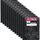 Hsc Bilişim Black Marble Kompozisyonu Kitap, Wide Rule, 9 – 3/4 x 7 – 1/2, 100 Sheets - 1 Adet - 001-Renkli