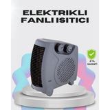 Hsc Bilişim Çok Fonksiyonlu Fanlı Isıtıcı Isıtma Soğuk Hava Üfleme Özellikli - 1BW-Beyaz - 0,7 - 1,3 cm