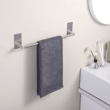 Hsc Bilişim Deltahome Paslanmaz Çelik 50CM Havluluk Havlu Askısı - Yapışkanlı Sistem - Inox - Delmek Yok - Vida - 001-Renkli