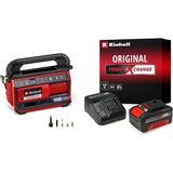 Hsc Bilişim Einhell Pressito 18/25 Hybrid, Akülü-Elektrikli Kompresör + Einhell 18V 4,0 Ah Pxc Starter Kit, Akü - 0,1 L