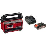 Hsc Bilişim Einhell Pressito 18/25 Hybrid - Solo, Akülü-Elektrikli Kompresör ve Einhell 18V 2,5 Ah Pxc Starter - 0,1 L