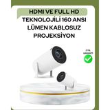 Hsc Bilişim Full Hd 4K Destekli 130 Inç Projeksiyon