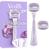 Hsc Bilişim Gillette Venus Comfortglide Breeze Kadın Tıraş Makinesi + Yedek Tıraş Bıçağı 2'li