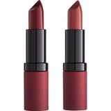 Hsc Bilişim Golden Rose Velvet Matte Lipstick 2'li Ruj Seti - No: 22-16