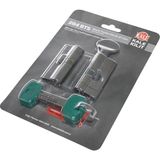 Hsc Bilişim Kale Kilit Bilyalı Tuzaklı Silindir 68MM Antrasit 2'li Set Bts ve Btsm - 001-Renkli