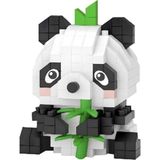 Hsc Bilişim LZ-8633 Loz Panda 170 Parça Block Oyuncak-Mini Poşet - (ClearEyelets)Black-RadiantOrchid
