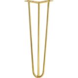 Hsc Bilişim Martı 71 cm Gold Altın Metal Masa Sehpa Ayağı Tekli Dayanıklı Mobilya Yükseltici Destek - 001-Renkli