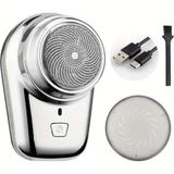 Hsc Bilişim Mini Shaver Sıfır Sakal Taşınabilir Şarjlı Tıraş Makinesi Ipx6 Korumalı BX40 - Renkli