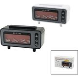 Hsc Bilişim Mini Şömine 200ML USB Şarjlı - Işıklı Hava Nemlendirici Buhar Makine - Koku Giderici 4.5W BX40 - Renkli