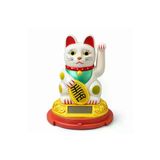 Hsc bilişim mptMT3KH4ALK4520 Güneş Enerjili Sallanan Şans Kedisi - Maneki Neko Alk4520
