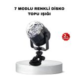 Hsc bilişim Müzik Ritmine Duyarlı Renkli Disko Topu – 7 Modlu Işıklı Parti Lambası tknXUCZZZMİNİDİSKOTOPU
