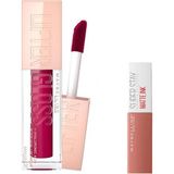 Hsc Bilişim New York Lifter Gloss Nemlendirici Dudak Parlatıcısı 25 Taffy & Mini Stay Matte In - 951-Renkli