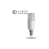 Hsc Bilişim Noas YL96 0702 P LED Ampul 8W 3200K Gün Işığı E14 Duy - 001-Renkli