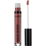 Hsc Bilişim Note Cosmetics Matte Queen Lipstick 11 Lady Brown Kalıcı Likit Ruj, Kahverengi - 951-Renkli