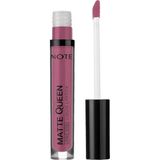 Hsc Bilişim Note Cosmetics Matte Queen Lipstick 20 Passionate Heart Kalıcı Likit Ruj, Mor - 951-Renkli