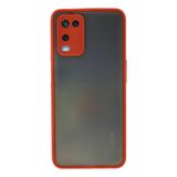 Hsc bilişim Oppo A54 4g Kılıf Montreal Silikon Kapak - Kırmızı mprMPK31012