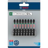 Hsc Bilişim Professional Accessories 2608522331-TORNAVIDA Ucu "set" Impact Control Pz2 50 mm 8-Parça, 0 W