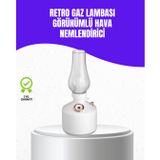 Hsc bilişim Retro Gaz Lambası Görünümlü Ledli Buhar Püskürtücü Aroma Difüzör tknUCZZZ0621LAMBANEMLENDİRİCİ