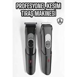 Hsc Bilişim Saç Sakal Epilasyon Öncesi Tüy Kısaltma Makinesi Unısex 4 Taraklı - Renkli