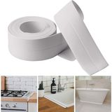 Hsc Bilişim Sızdırmazlık Bandı Banyo Mutfak Lavabo Küvet Duş Teknesi Su Geçirmez Kenar Bant (320 Cm) - 001-Renkli