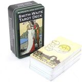Hsc Bilişim Smıth-Waıte Metal Kutulu Tarot Kartı ALK2814 - Renkli