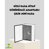 Hsc Bilişim Sözlük Görünümlü Gizli Kitap Kasa – Anahtarlı Metal Iç Kasa, Kompakt Boyut, Şık ve Güvenli Tasarım - Adaçayı Yeşili