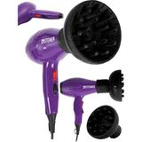 Hsc Bilişim Steiner 3800 Watt Professional Saç Kurutma Makinesi Ac Motor Fön Makinesi Mor + Difüzör + 2 Adet Ba - 001-Renkli