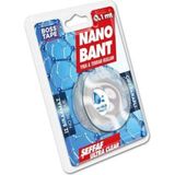 Hsc Bilişim Tape Nano Bant Şeffaf Çift Taraflı 19 mm x 1 mt - 001-Renkli