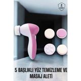 Hsc Bilişim Taşınabilir Yüz Temizleme Masaj, Peeling, Temizlik 5 Başlıklı
