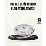 Hsc bilişim TV Arkası LED Şerit Işık Otomatik Açma Kapama Özellikli 2mt tknUCZZZTVLED2MT
