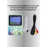 Hsc Bilişim Tv Bağlantılı 500 Oyunlu Mini Gameboy Konsol