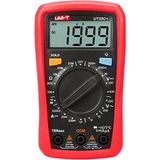 Hsc Bilişim Uni-T UT33C+, Otomatik Ölçek Seçimi, Voltmetre, Ampermetre, Ac/dc Voltaj ve Akım Ölçer, Direnç, Kap