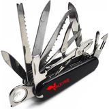 Hsc Bilişim VALKYRIE17 Fonksiyonlu Çok Amaçlı Multitool Çakı Profesyonel Outdoor & Günlük Kullanım