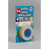 Hsc Bilişim Ve-Qe BH5000190015-1HT Köpük Montaj Bandı-1 (Iç), 19 mm x 1.5m - 001-Renkli
