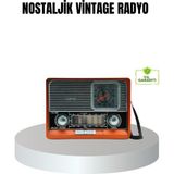 Hsc Bilişim Vintage Radyo – Nostaljik Tasarım ve Modern Teknoloji Bir Arada - 01-Siyah