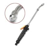 Hsc Bilişim Water Jet Yüksek Basınçlı Su Püskürtme Oto Yıkama Aparatı Bahçe Sulama Aracı 50 cm - 1BW-Beyaz - 0,7 - 1,3 cm