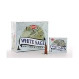 Hsc Bilişim White Sage Aromalı Konik Tütsü - 001-Renkli