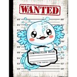 Hsc Bilişim Wollen Composition Book: Wanted Funny Axolotl Notebook Gift For Axolotl Lover Girls Boys And Kids A - 1 Adet - 001-Renkli