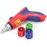 Hsc Bilişim Workpro WP221048 24 Parça Profesyonel Cr-V Kabzalı Cırcırlı Bits Tornavida Seti + Kemer Askılı Bez