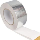 Hsc Bilişim Yapışkanlı Fiberglas Lif Takviyeli Alüminyum Folyo Bant 96 mm x 25 Metre Yanmaz Yalıtım Bandı - 001-Renkli