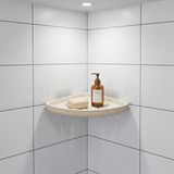 Hsc Bilişim Yapıştırmalı Banyo Köşeliği, Istiridye Modeli, Bej, Drenaj Delikli, Delme Gerektirmez - 001-Renkli