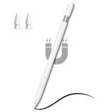 HSFU iPad için 2024 Stylus Kalem, Tablet Kalem Şarjları Manyetik Eğim Hassasiyeti Palm Reddetme iPad Pro 12.9"/11", iPad Air 3/4/5 iPad Mini 5/6, iPad 6-10 Gen✪ 2 Yedek İpuçları, Beyaz