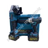 Hsgl Hkt 602 2’Li Akülü Set Somun Sıkma Spiral Avuç Taşlama 58Vs 3000Mah 2 Akü + Şarj Cihazı Dahil)